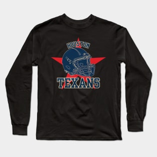 Houston Texans Logo - Abeno Comics #10 Long Sleeve T-Shirt